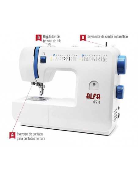 Maquinas de Coser: Ajuste de máquina de coser Alfa domestica